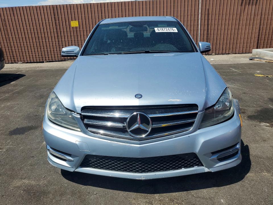 2014 Mercedes-benz C class VIN WDDGF4HB9EG214273 COPART salvage auction — FRONT END, Nv - Certificate Of Title, sold $350 on 2026-07-29 (photo 5)