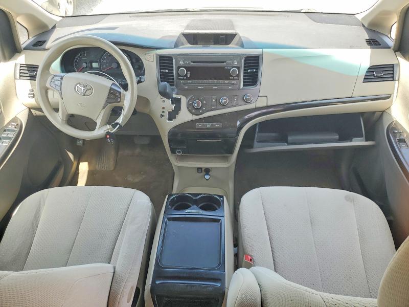 2011 Toyota Sienna VIN 5TDKK3DC3BS155862 COPART salvage auction — REAR END, Mi - Certificate Of Title, sold $2,850 on 2026-07-16 (photo 8)
