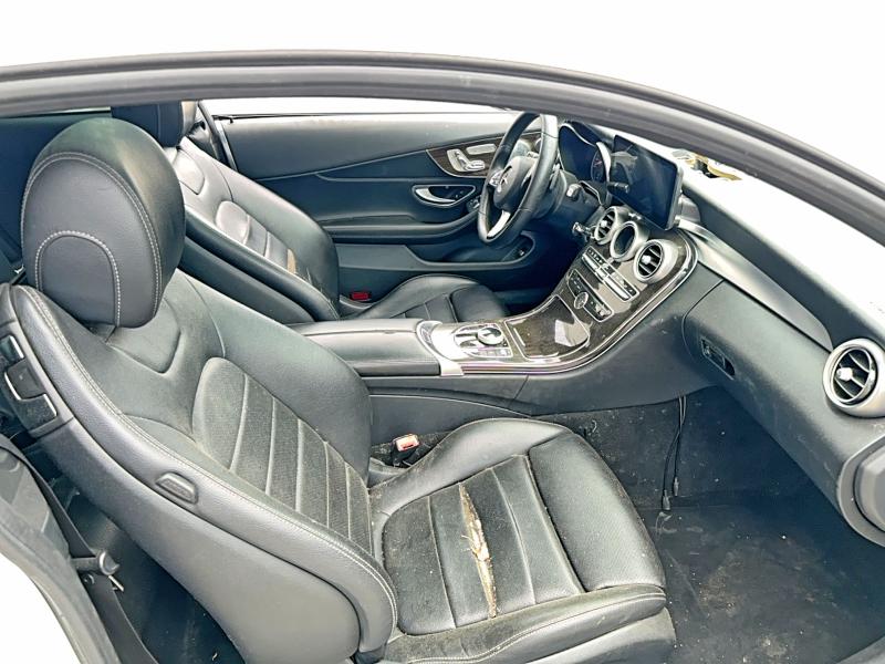 2018 Mercedes-benz C class VIN WDDWJ4JB7JF639589 COPART salvage auction — FRONT END, Mo - Certificate Of Title (P), sold $4,300 on 2026-08-04 (photo 5)