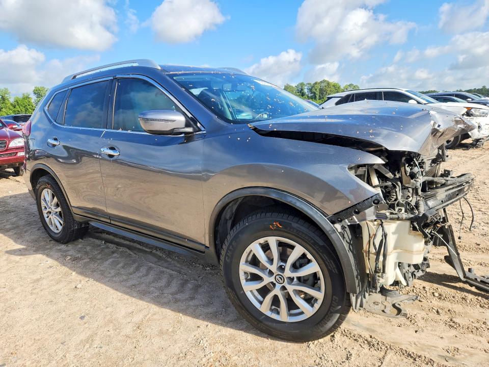 2018 Nissan Rogue VIN KNMAT2MT8JP551233 COPART salvage auction — FRONT END, TX - SALVAGE VEHICLE TITLE (P), sold $800 on 2026-07-31 (photo 4)