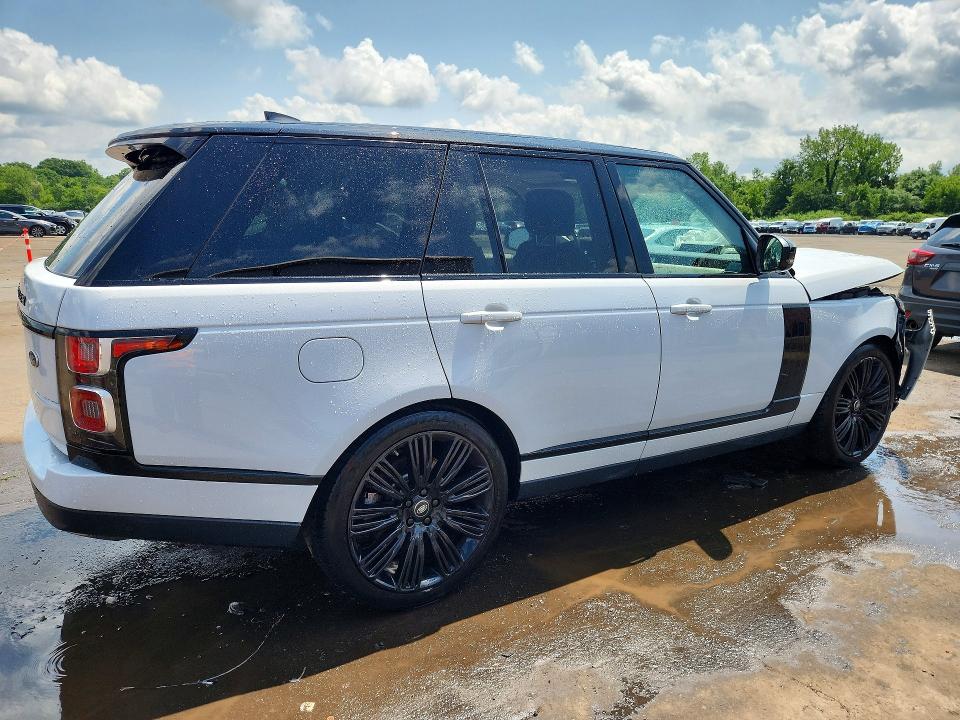 2019 Land rover Rangerover VIN SALGS2SV0KA567117 COPART salvage auction — FRONT END, Ct - Cert Of Title-Salvage, sold $12,800 on 2026-08-13 (photo 3)