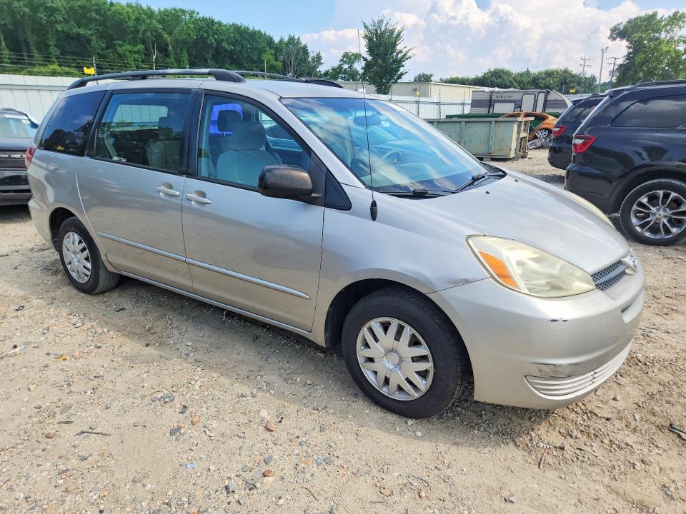 2005 Toyota Sienna VIN 5TDZA23C95S339186 COPART salvage auction — MECHANICAL, Va - Certificate Of Title, sold $800 on 2026-07-21 (photo 4)