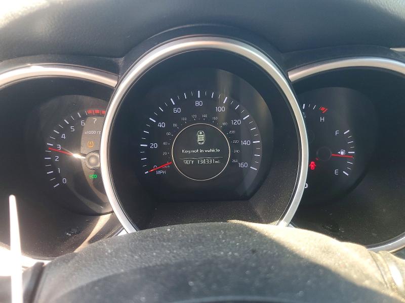 2015 Kia Optima VIN 5XXGN4A78FG413598 COPART salvage auction — FRONT END, NV - CERTIFICATE OF TITLE (P), sold $250 on 2026-07-28 (photo 9)