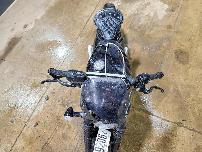 2024 Triumph motorcycle Bonneville VIN SMTD53HL8RTBT2779 COPART salvage auction — ALL OVER, OH - CERT OF TITLE-SALVAGE (P), sold $1,100 on 2026-07-27 (photo 5)