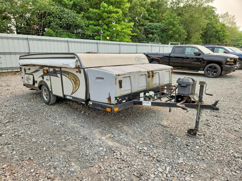 2014 Clip Trailers VIN 5ZT1CPGC7E5008903 COPART salvage auction — WATER/FLOOD, NY - CERTIFICATE OF TITLE, sold $10 on 2026-07-28 (photo 1)