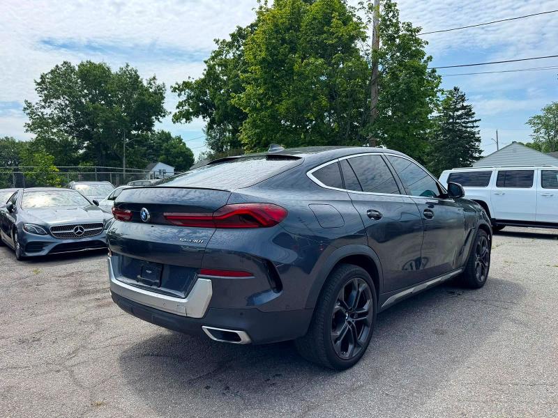 2021 BMW X6 VIN 5UXCY4C02M9D86075 COPART salvage auction — NORMAL WEAR, CT, sold $27,250 on 2026-07-18 (photo 4)