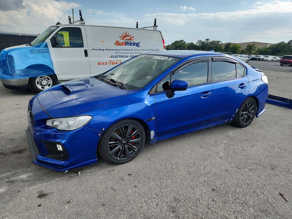 2020 Subaru Wrx VIN JF1VA1F62L8801545 — COPART salvage auction photo