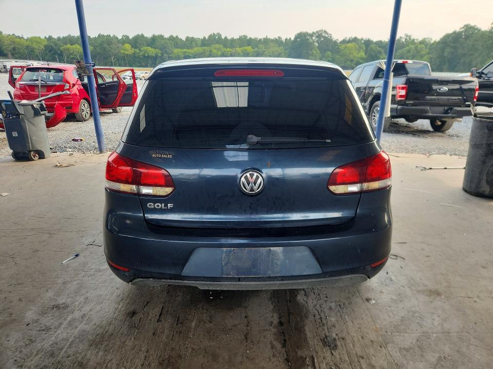 2012 Volkswagen Golf VIN WVWDB7AJ3CW323553 COPART salvage auction — FRONT END, Ga - Cert Of Title-Salvage, sold $300 on 2026-08-06 (photo 6)