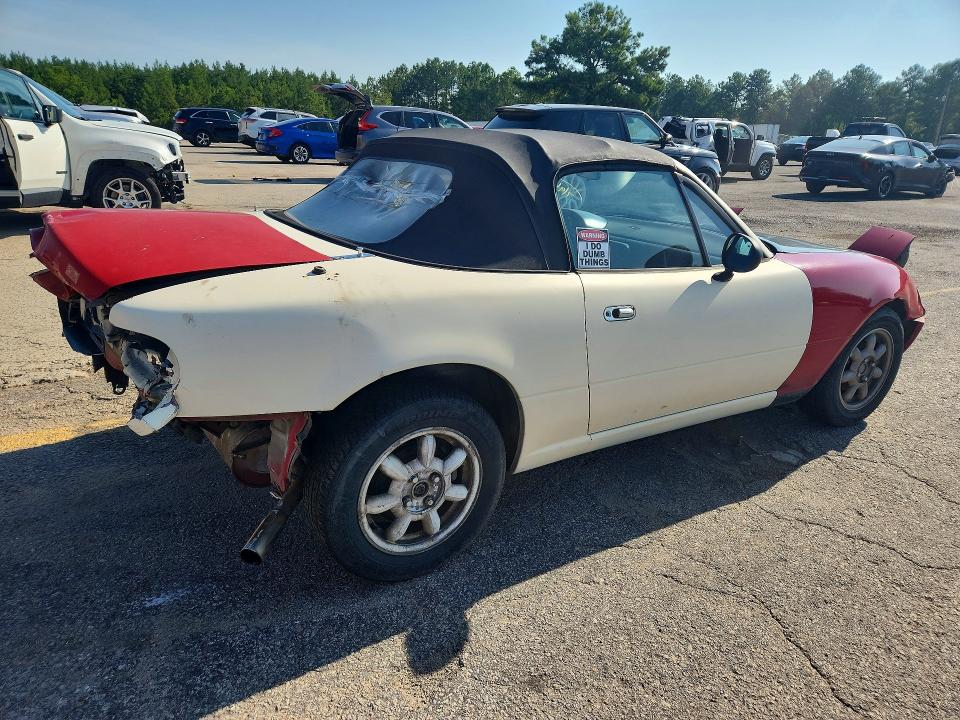 1991 Mazda Mx5 VIN JM1NA3515M1229764 COPART salvage auction — FRONT END, Sc - Cert Of Title-Salvage, sold $175 on 2026-07-31 (photo 3)