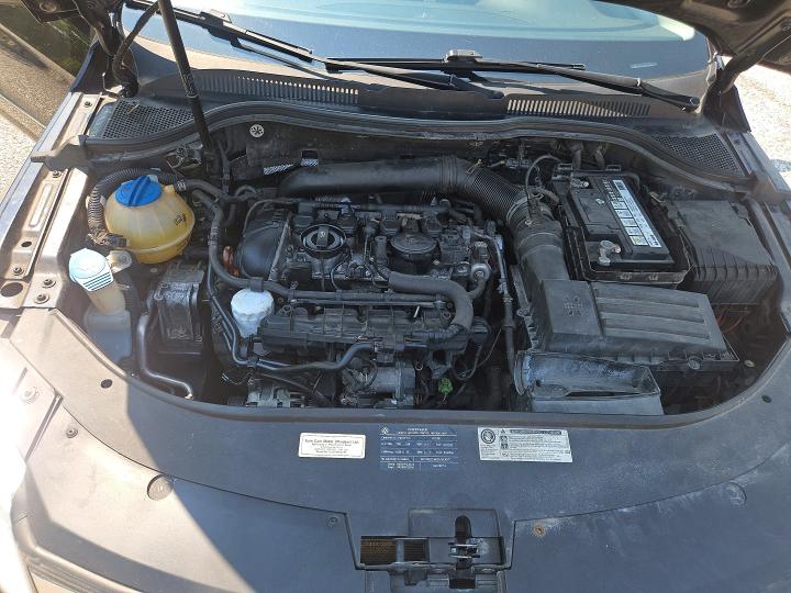 2011 Volkswagen Passat VIN WVWHN9AN1BE706967 COPART salvage auction — NORMAL WEAR, On - Permit No Brand - Unfit (P), sold $925 on 2026-08-04 (photo 7)