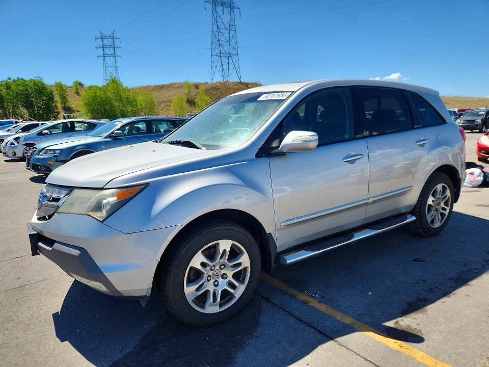 2008 Acura Mdx VIN 2HNYD28608H554474 COPART salvage auction — VANDALISM, Co - Salvage Title, sold $675 on 2026-08-03 (photo 1)