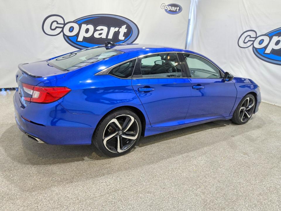 2021 Honda Accord VIN 1HGCV1F31MA118727 COPART salvage auction — MECHANICAL, Ca - Certificate Of Title, sold $5,000 on 2026-08-03 (photo 3)