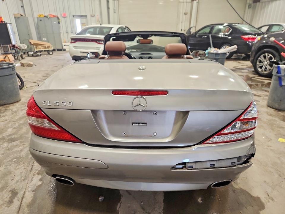 2007 Mercedes-benz Sl-class VIN WDBSK71FX7F118612 COPART salvage auction — FRONT END, Wi - Junked Vehicle Bill Of Sale, sold $1,850 on 2026-07-27 (photo 6)