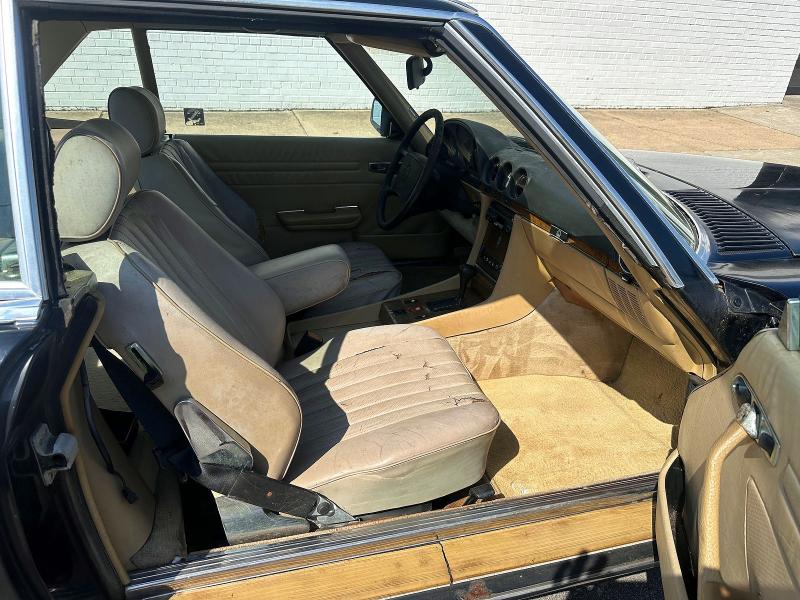 1986 Mercedes-benz Sl-class VIN WDBBA4BD7GA039241 COPART salvage auction — MINOR DENT/SCRATCHES, Va - Certificate Of Title (P), sold $4,200 on 2026-07-26 (photo 5)