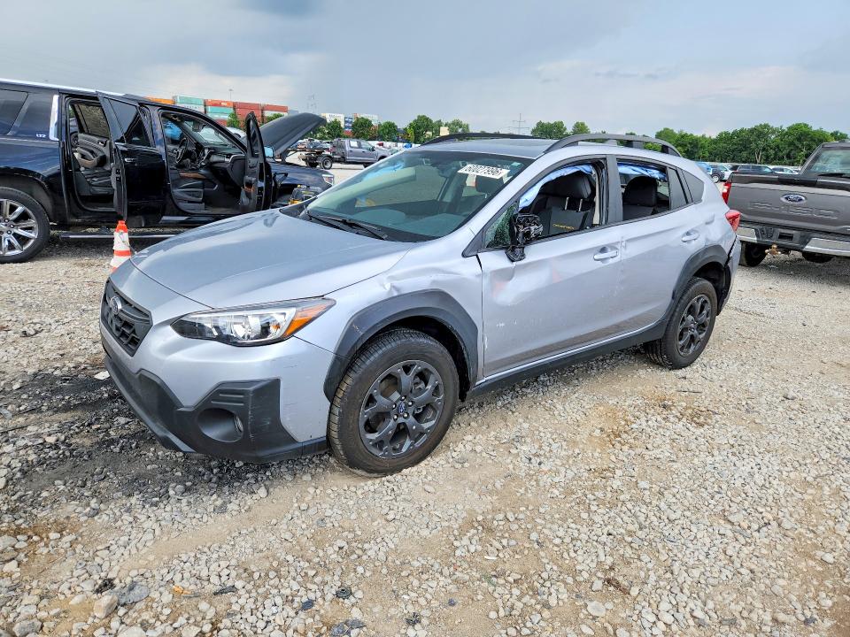 2023 Subaru Crosstrek VIN JF2GTHSC3PH242306 COPART salvage auction — SIDE, Oh - Cert Of Title-Salvage, sold $3,750 on 2026-07-31 (photo 1)