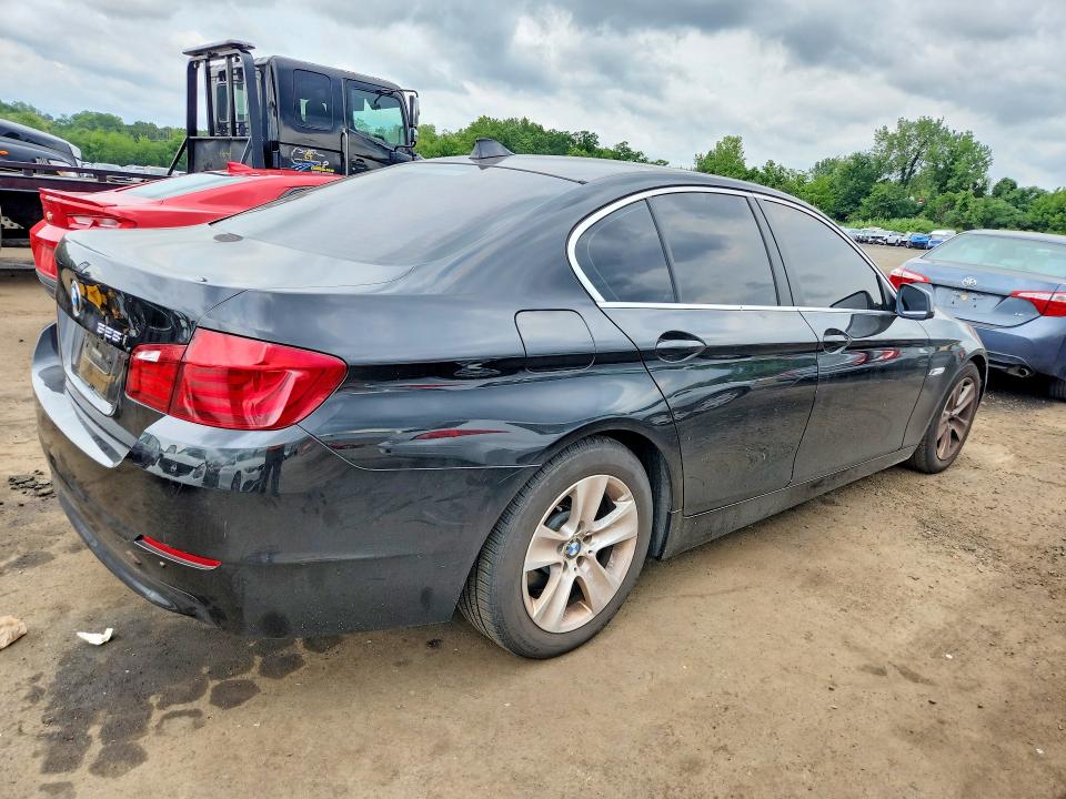 2011 BMW 5 series VIN WBAFR1C57BC736753 COPART salvage auction — WATER/FLOOD, Ct - Cert Of Title-Flood Salvage, sold $475 on 2026-07-31 (photo 3)