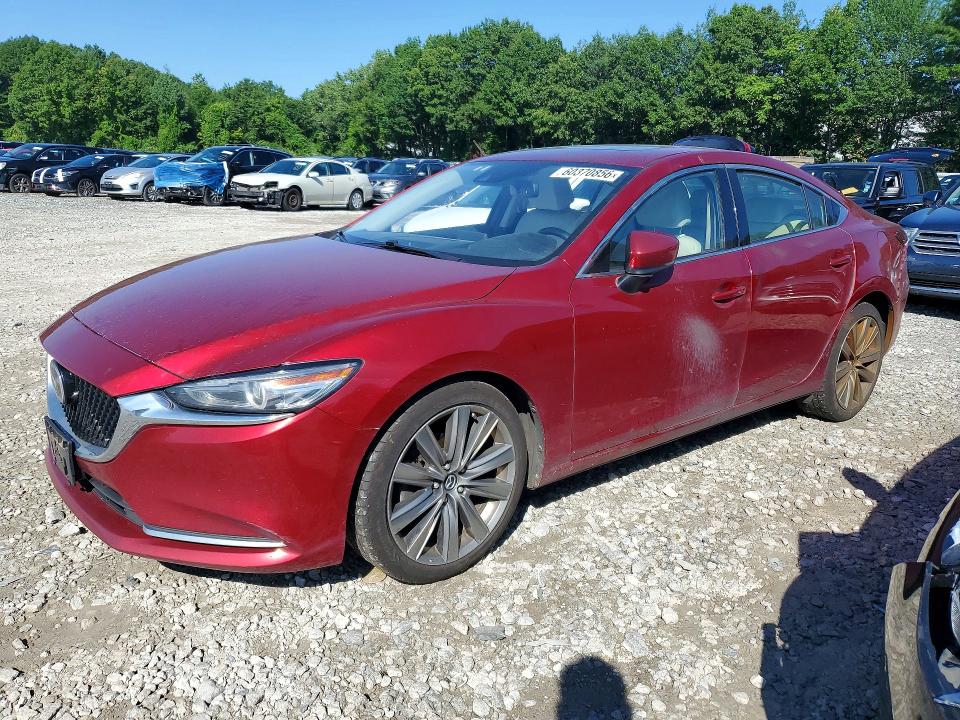 2018 Mazda 6 VIN JM1GL1WY0J1322884 COPART salvage auction — MINOR DENT/SCRATCHES, CT, sold $750 on 2026-07-16 (photo 1)