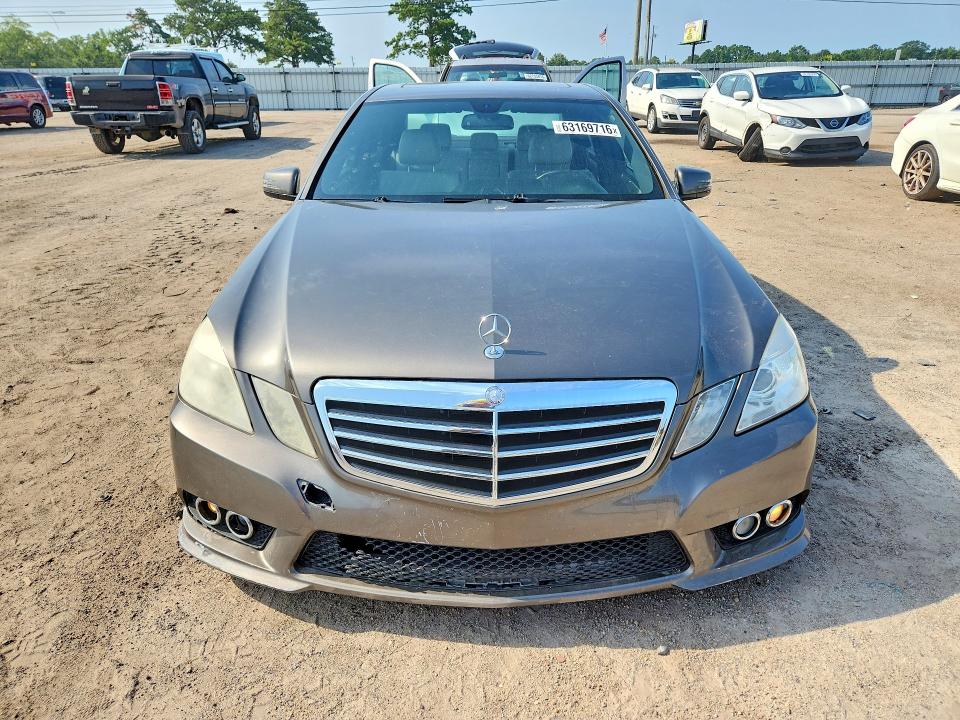 2010 Mercedes-benz E-class VIN WDDHF8HB2AA136654 COPART salvage auction — STRIPPED, Al - Certificate Of Title, sold $375 on 2026-07-30 (photo 5)