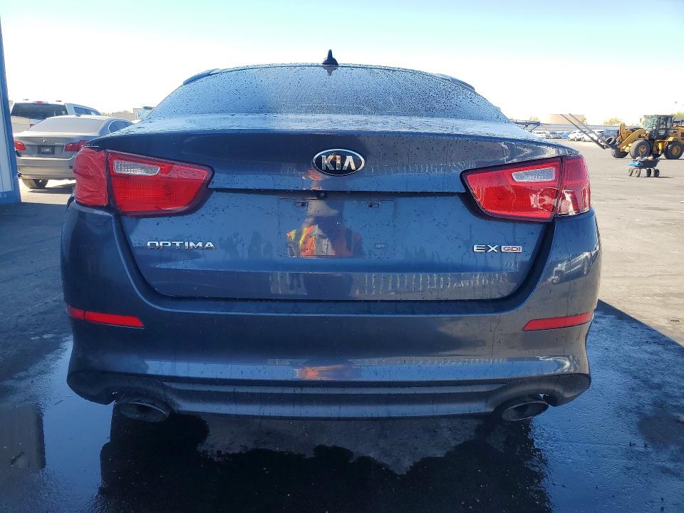 2015 Kia Optima VIN 5XXGN4A78FG413598 COPART salvage auction — FRONT END, NV - CERTIFICATE OF TITLE (P), sold $250 on 2026-07-28 (photo 6)