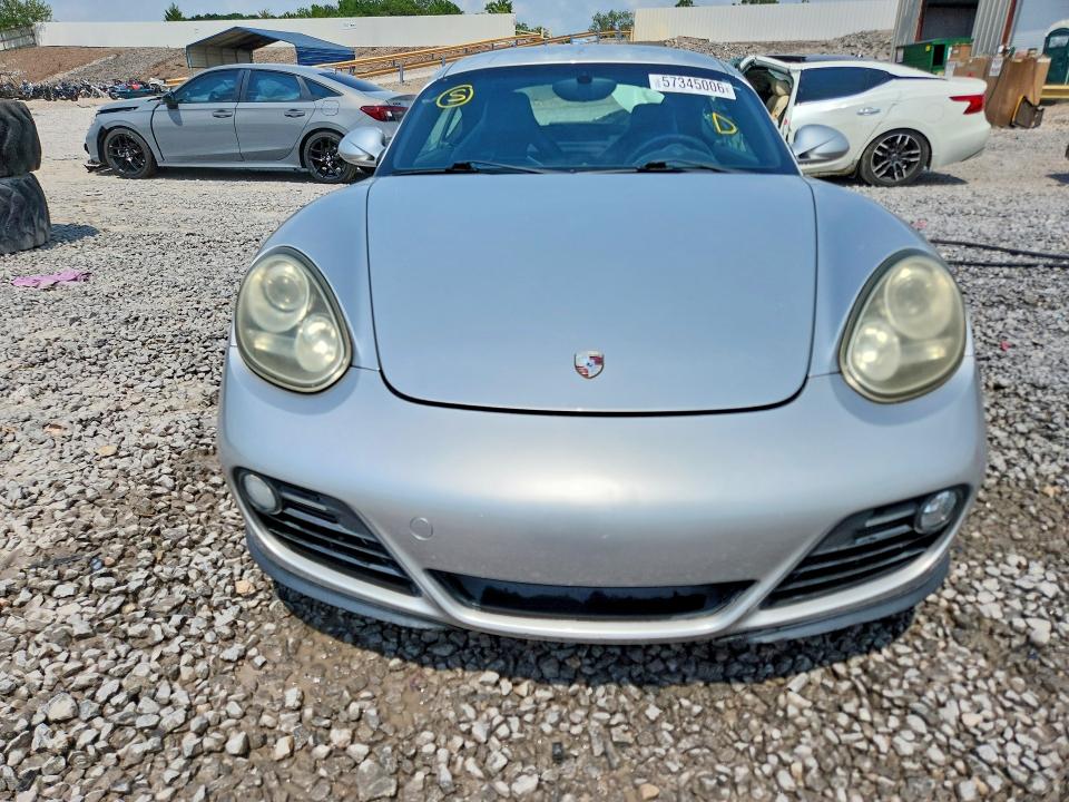 2010 Porsche Cayman VIN WP0AA2A89AU760150 COPART salvage auction — FRONT END, Al - Cert Of Title-Salvage Title, sold $14,100 on 2026-08-04 (photo 5)