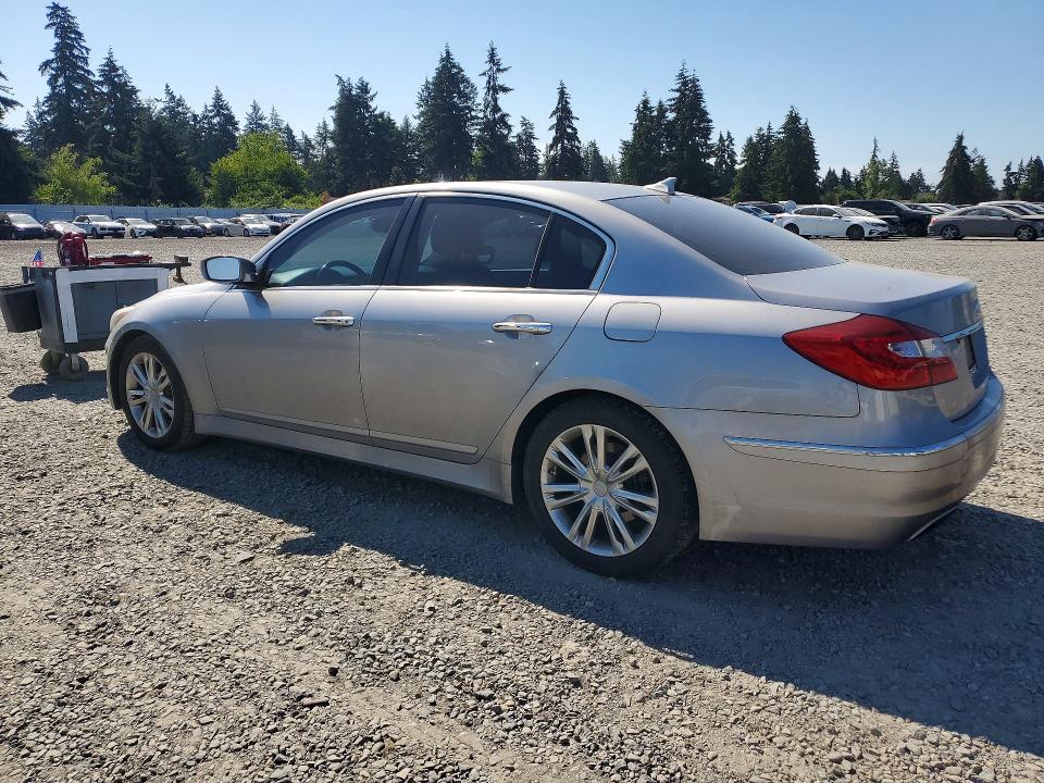2013 Hyundai Genesis VIN KMHGC4DD7DU235354 COPART salvage auction — MECHANICAL, WA - VEHICLE CERT OF OWNERSHIP-TITL, sold $375 on 2026-07-31 (photo 2)