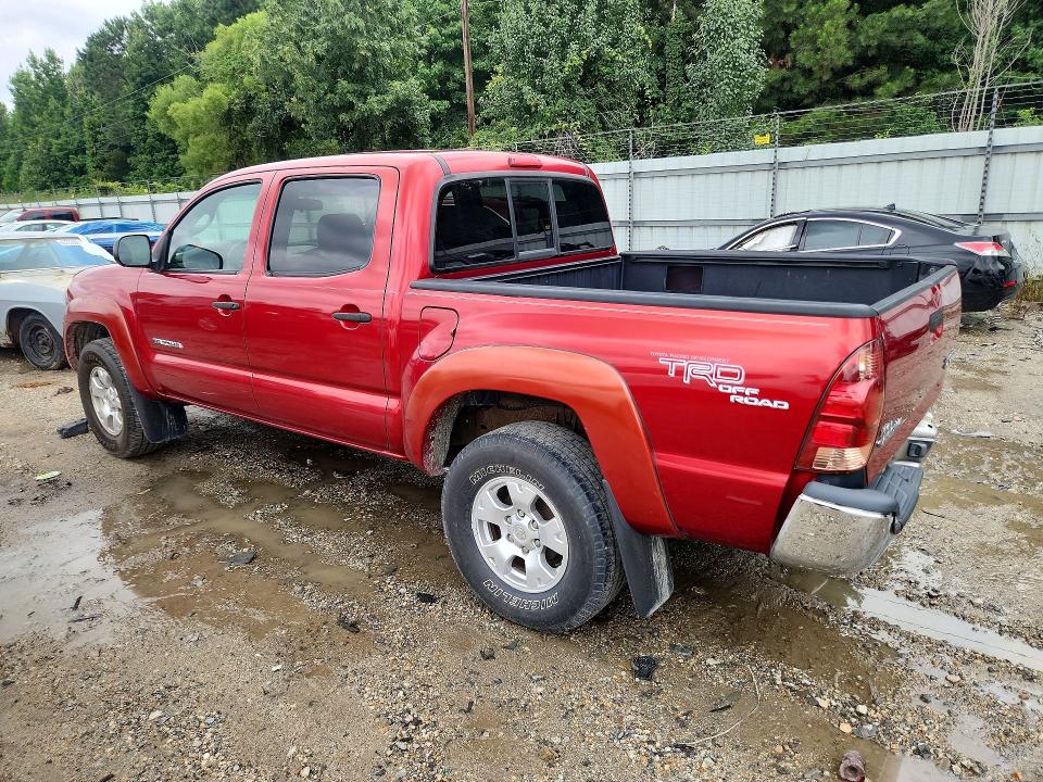2005 Toyota Tacoma VIN 5TEJU62N95Z140303 COPART salvage auction — REAR END, Va - Cert Of Title - Salvage, sold $350 on 2026-07-21 (photo 2)