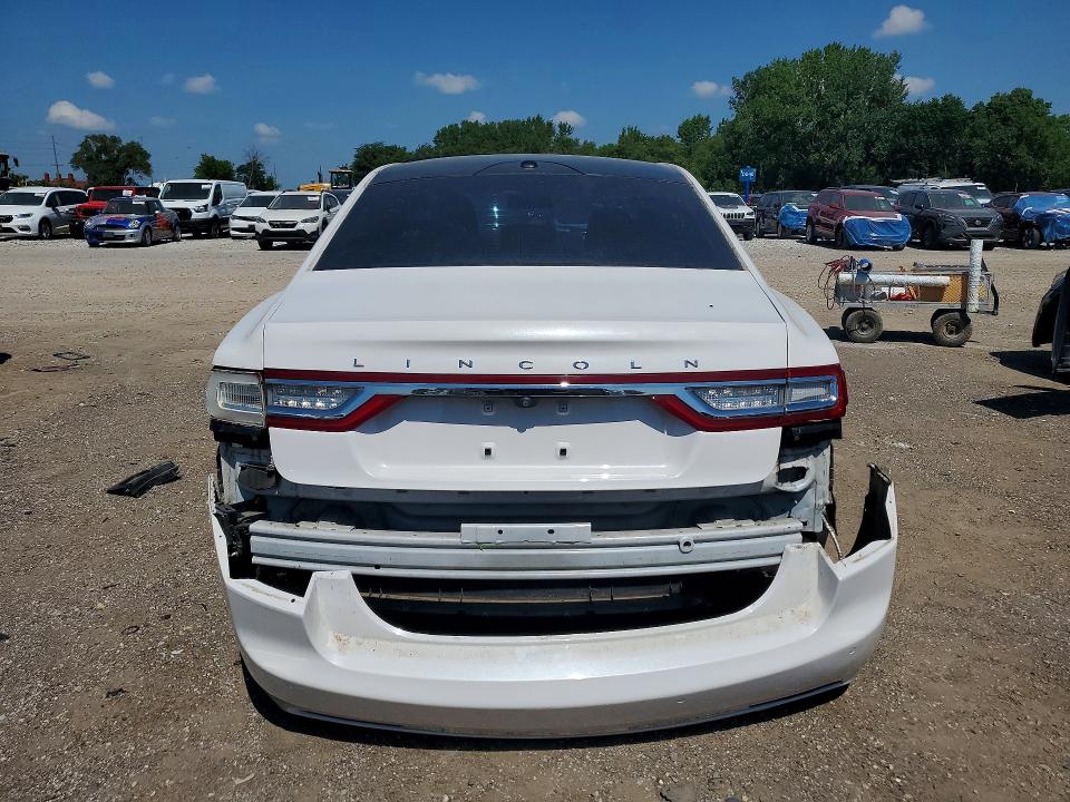 2017 Lincoln Continentl VIN 1LN6L9RP5H5607768 COPART salvage auction — ALL OVER, Ia - Cert Of Title-Salvage Title, sold $1,150 on 2026-07-31 (photo 6)