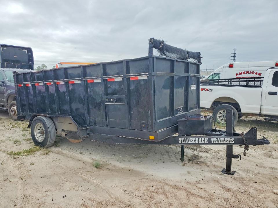 2023 Davidson Trailers VIN 7M3BU1422PNDT8261 COPART salvage auction — MINOR DENT/SCRATCHES, TX - CERTIFICATE OF TITLE, sold $2,650 on 2026-08-25 (photo 4)