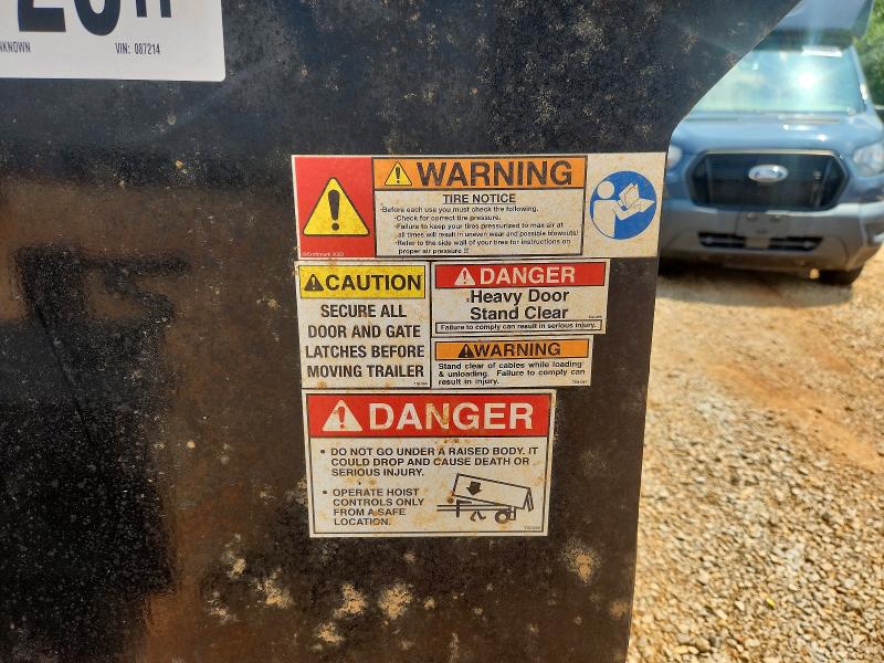 2026 Texas pride Unknown VIN 7HCG2DBD0TB087214 COPART salvage auction — SIDE, AL - BILL OF SALE, sold $2,650 on 2026-07-21 (photo 8)