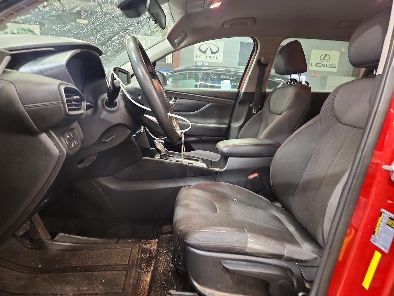 2019 Hyundai Santa fe VIN 5NMS2CAD4KH117508 COPART salvage auction — REAR END, Ct - Certificate Of Title, sold $2,550 on 2026-07-09 (photo 7)