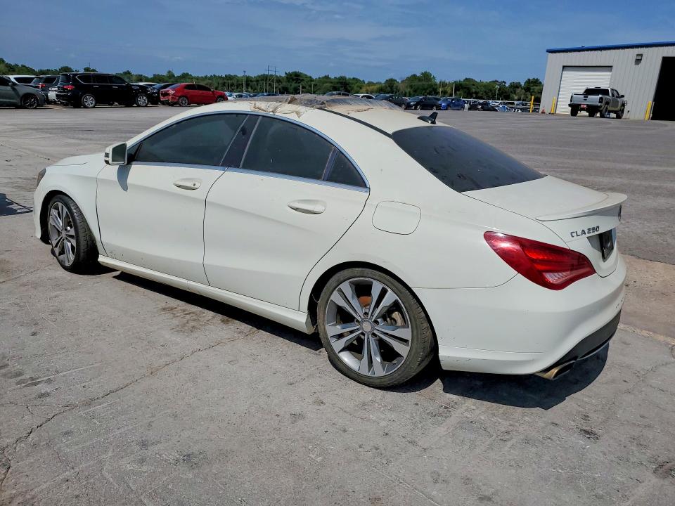 2014 Mercedes-benz Cla-class VIN WDDSJ4EBXEN160488 COPART salvage auction — NORMAL WEAR, Ok - Certificate Of Title, sold $600 on 2026-08-04 (photo 2)