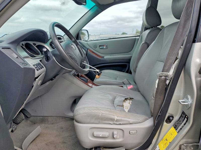2006 Toyota Highlander VIN JTEEW21A160019409 COPART salvage auction — SIDE, CA - SALVAGE CERTIFICATE, sold $1,000 on 2026-07-17 (photo 7)