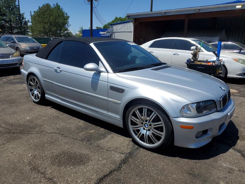 2005 BMW M3 VIN WBSBR93435PK08575 COPART salvage auction — MECHANICAL, Co - Dis/Dlr/Exp Only Clean Title, sold $325 on 2026-07-23 (photo 4)
