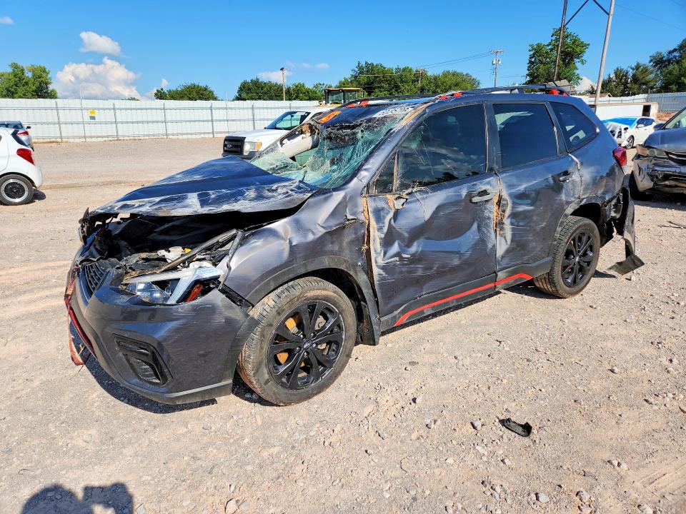 2021 Subaru Forester VIN JF2SKARC1MH549771 COPART salvage auction — ROLLOVER, CT, sold $125 on 2026-07-23 (photo 1)