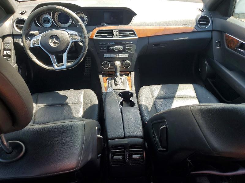 2014 Mercedes-benz C class VIN WDDGF4HB9EG214273 COPART salvage auction — FRONT END, Nv - Certificate Of Title, sold $350 on 2026-07-29 (photo 8)