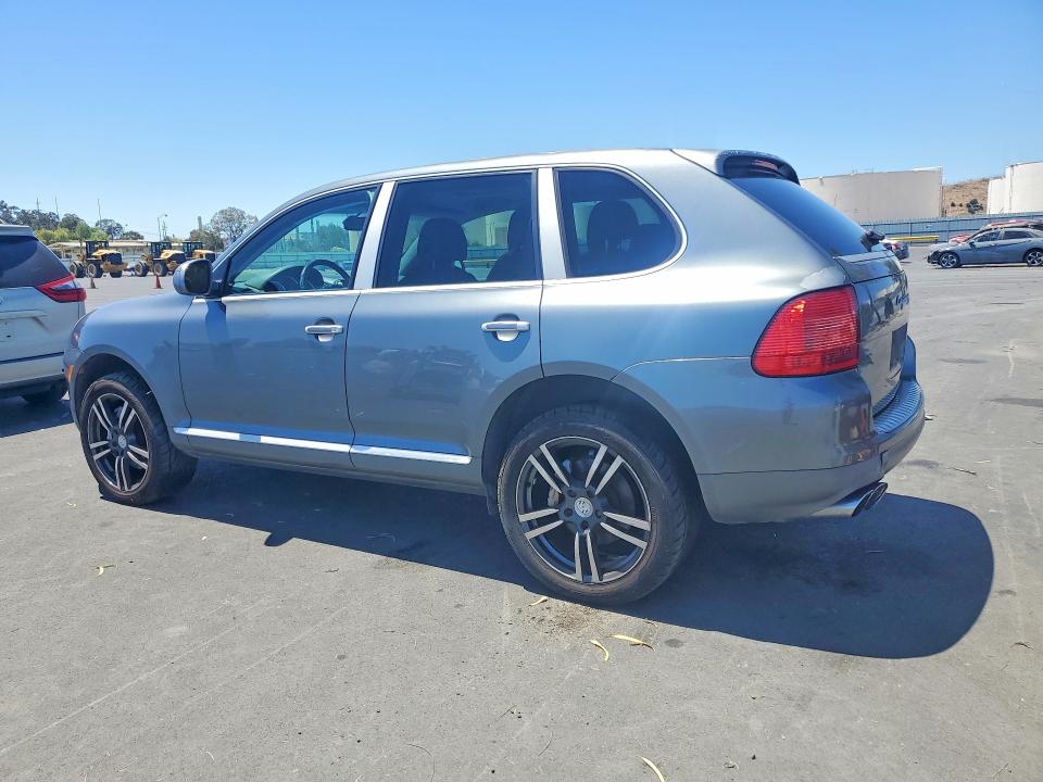 2005 Porsche Cayenne VIN WP1AB29P15LA62862 COPART salvage auction — MECHANICAL, CA - DIS/DLR/EXP ONLY CLEAN TITLE, sold $200 on 2026-07-29 (photo 2)