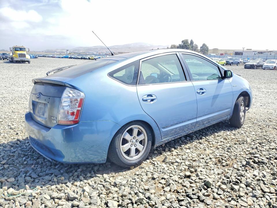 2007 Toyota Prius VIN JTDKB20U477613709 COPART salvage auction — REAR END, SC, sold $425 on 2026-07-09 (photo 3)
