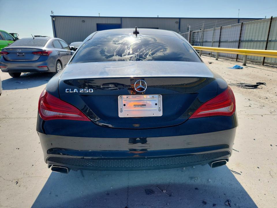 2014 Mercedes-benz Cla-class VIN WDDSJ4EBXEN065056 COPART salvage auction — FRONT END, TX - SALVAGE VEHICLE TITLE (P), sold $525 on 2026-07-31 (photo 6)