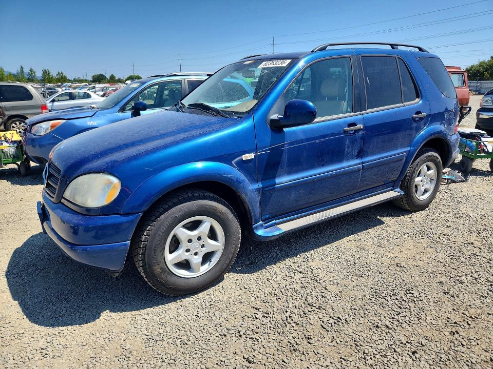 2001 Merz M-class VIN 4JGAB54E51A272178 COPART salvage auction — FRONT END, OR - CERTIFICATE OF TITLE, sold $575 on 2026-08-11 (photo 1)