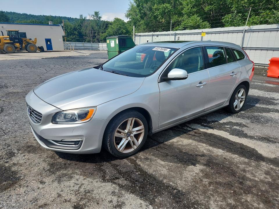 2015 Volvo V60 VIN YV140MEM0F1260657 COPART salvage auction — MECHANICAL, Pa - Cert Of Title, sold $1,000 on 2026-08-04 (photo 1)