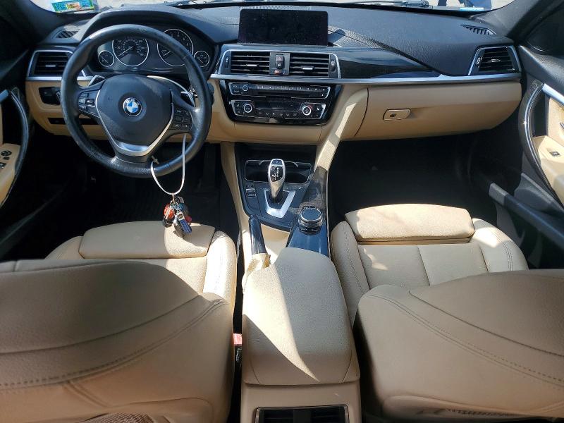 2018 BMW 3 series VIN WBA8D9C58JEM32467 COPART salvage auction — MECHANICAL, IN - CERTIFICATE OF TITLE, sold $4,800 on 2026-08-04 (photo 8)