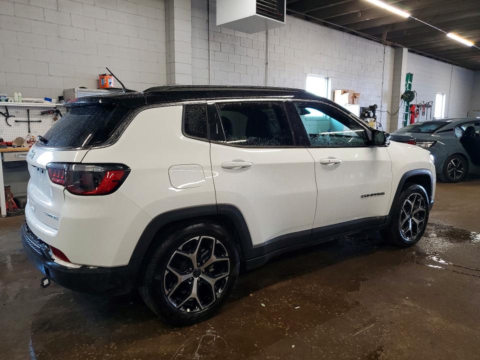 2026 Jeep Compass VIN 3C4NJDCN7TT235004 COPART salvage auction — REAR END, Ca - Certificate Of Title, sold $8,700 on 2026-07-22 (photo 3)