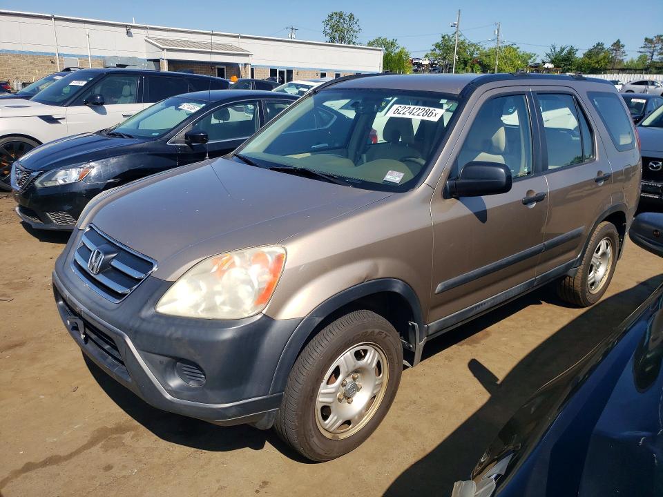 2005 Honda Crv VIN SHSRD785X5U338348 COPART salvage auction — SIDE, Ct - Cert Of Title-Salvage, sold $975 on 2026-07-31 (photo 1)
