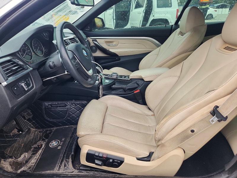 2014 BMW 4 series VIN WBA3V7C56EP770505 COPART salvage auction — MECHANICAL, Ga - Certificate Of Title, sold $1,150 on 2026-08-05 (photo 7)