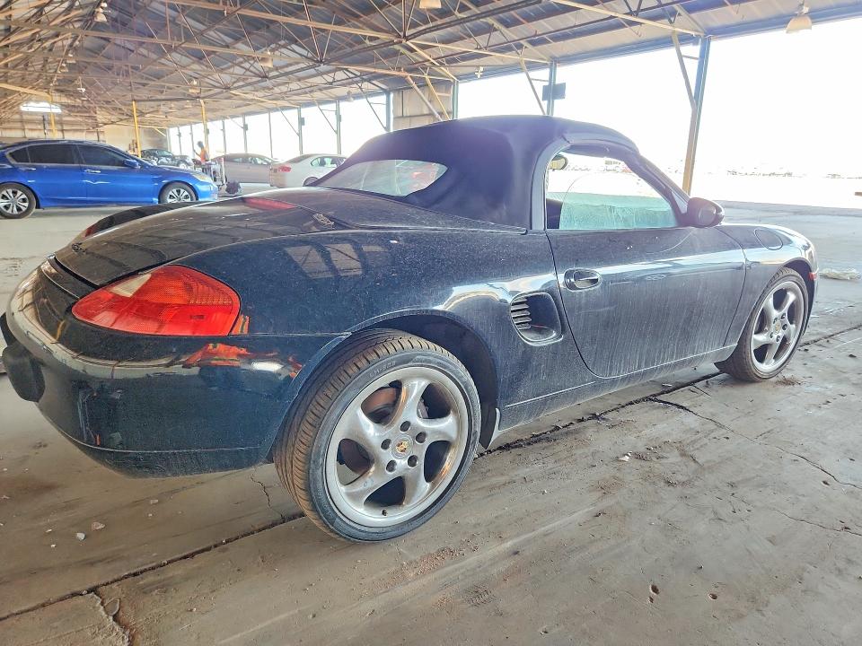 1999 Porsche Boxster VIN WP0CA2989XU627748 COPART salvage auction — REAR END, AZ - CERTIFICATE OF TITLE (P), sold $625 on 2026-08-03 (photo 3)