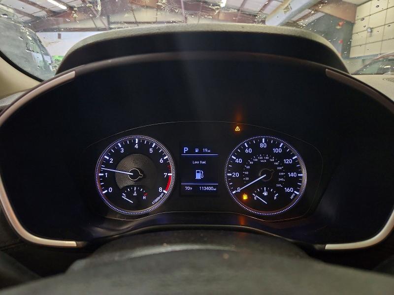 2019 Hyundai Santa fe VIN 5NMS2CAD4KH117508 COPART salvage auction — REAR END, Ct - Certificate Of Title, sold $2,550 on 2026-07-09 (photo 9)