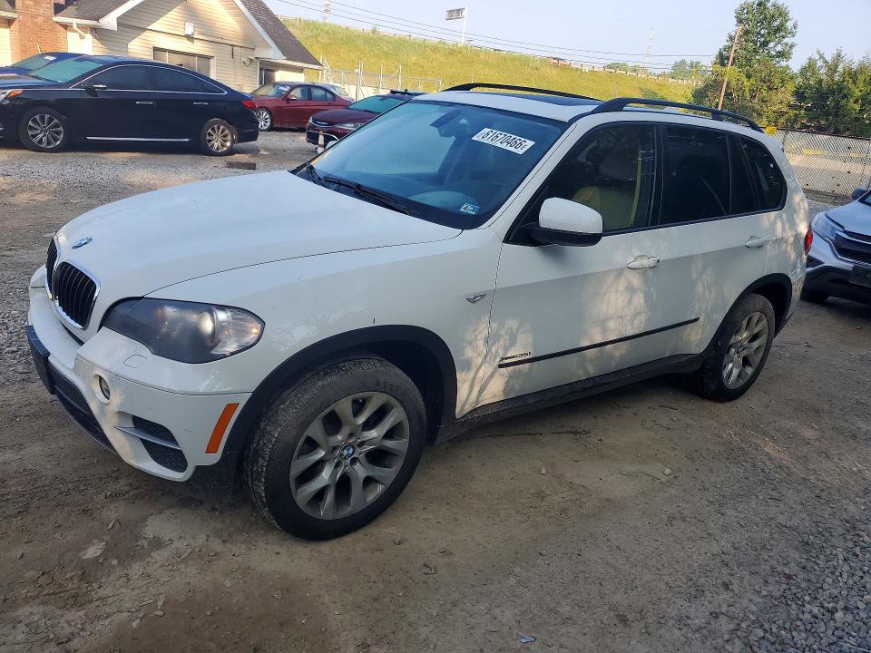 2011 BMW X5 VIN 5UXZV4C59BL742551 COPART salvage auction — FRONT END, Oh - Cert Of Title-Salvage, sold $250 on 2026-07-29 (photo 1)