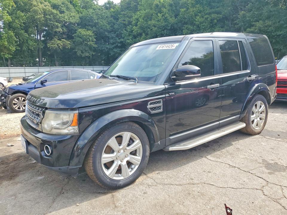 2016 Land rover Lr4 VIN SALAG2V68GA808828 COPART salvage auction — FRONT END, Ga - Certificate Of Title, sold $250 on 2026-07-28 (photo 1)