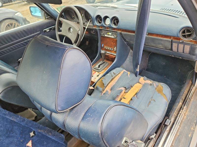 1984 Mercedes-benz Sl-class VIN WDBBA45A6EA005430 COPART salvage auction — MECHANICAL, PA - CERT OF TITLE, sold $6,400 on 2026-07-29 (photo 8)
