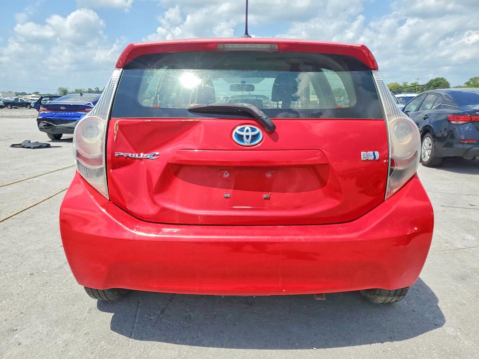 2013 Toyota Prius VIN JTDKDTB34D1537217 COPART salvage auction — REAR END, Ky - Certificate Of Title, sold $1,050 on 2026-07-27 (photo 6)